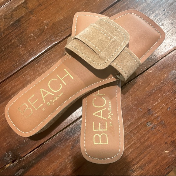 Beach by Matisse Women’s Baja One-Band Buckle Suede/Leather Sandals EUC Size 9M - Picture 5 of 10